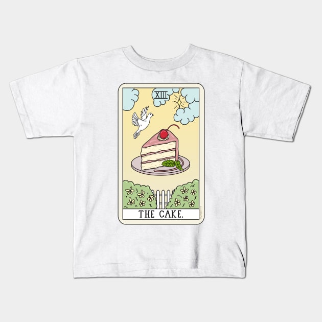 CAKE READING Kids T-Shirt by sagepizza